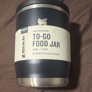 Stanley Adventure Black and Silver Food Jar